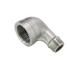 ss201/304/316 1/8''-4'' bsp thread fittings in pipe line ansi pipe fitting ss304/316 bspt thread street elbow